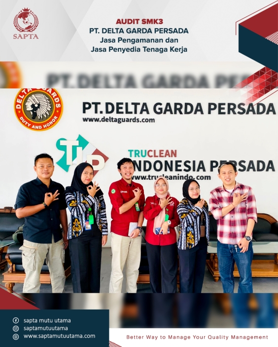 Audit SMK3 Kemnaker RI PT Delta Garda Persada